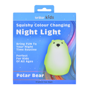 Squishy Polar Bear Night Light V915-BR0121