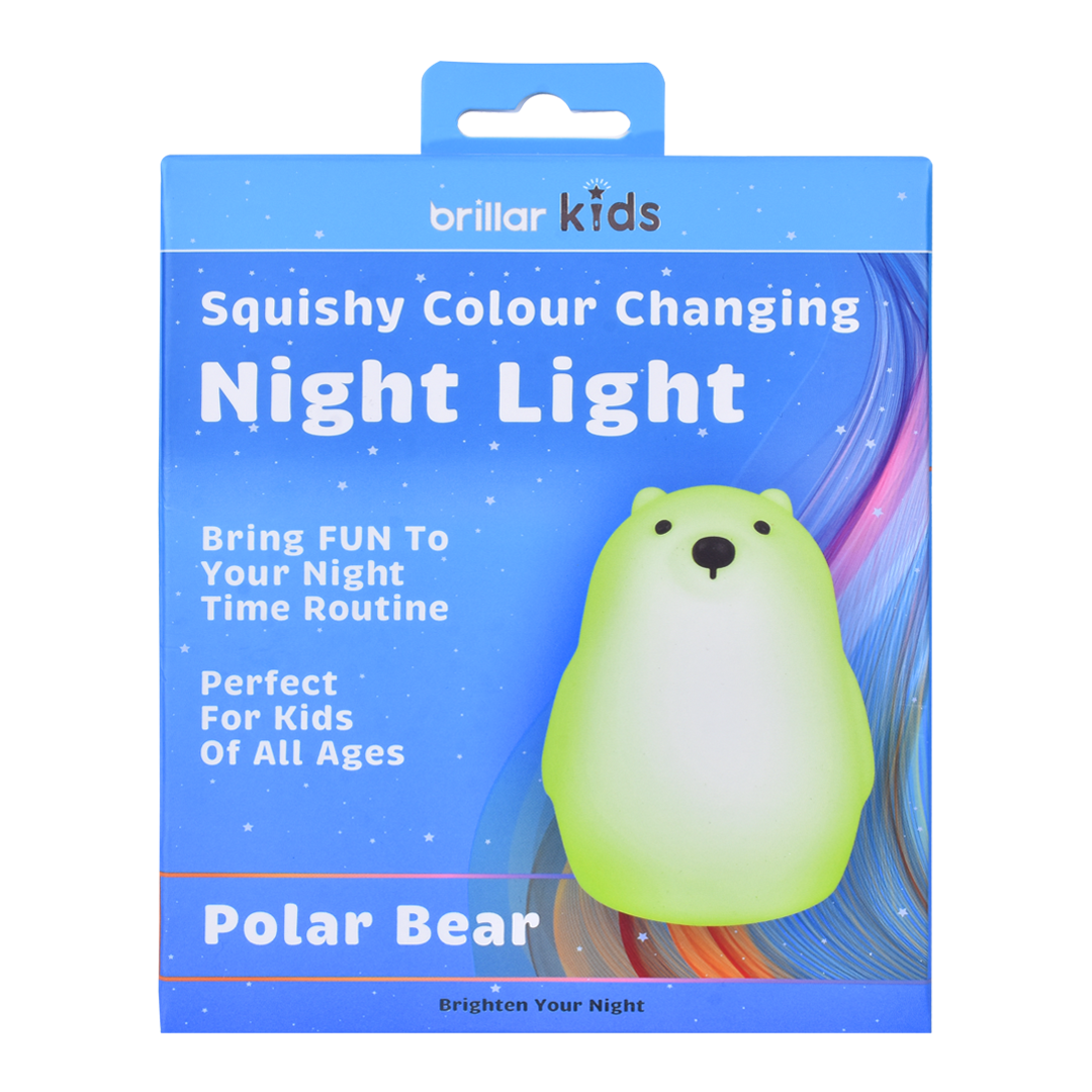 Squishy Polar Bear Night Light V915-BR0121