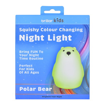 Squishy Polar Bear Night Light V915-BR0121