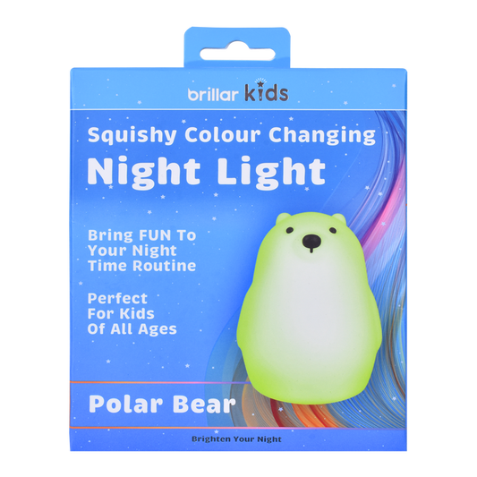 Squishy Polar Bear Night Light V915-BR0121