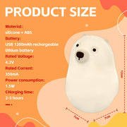 Squishy Polar Bear Night Light V915-BR0121