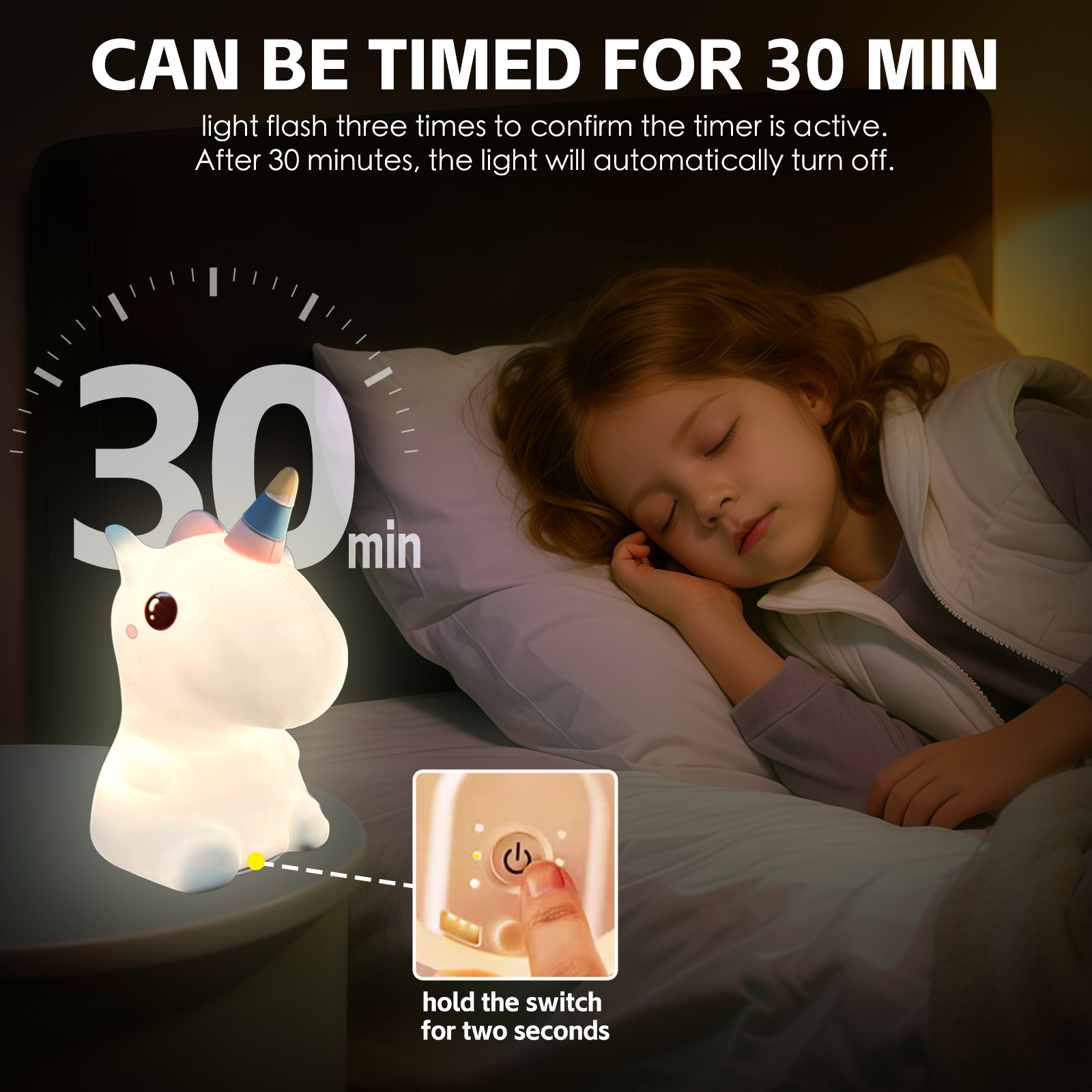 Squishy Polar Bear Night Light V915-BR0121