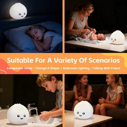 Squishy Dumpling Night Light V915-BR0123