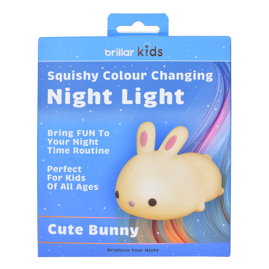 Squishy Cute Bunny Night Light V915-BR0124