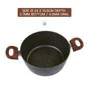 Clevinger 24cm Non-Stick Casserole Cookware Dish V915-CV0055
