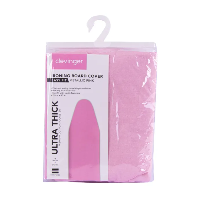 Ironing Board Cover 35x 115cm -Metallic Pink V915-CV0248