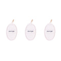 3 Pcs Clevinger Eco Oval Facial Exfoliating Loofah V915-CV0269X3