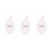 3 Pcs Clevinger Eco Oval Facial Exfoliating Loofah V915-CV0269X3