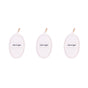 3 Pcs Clevinger Eco Oval Facial Exfoliating Loofah V915-CV0269X3