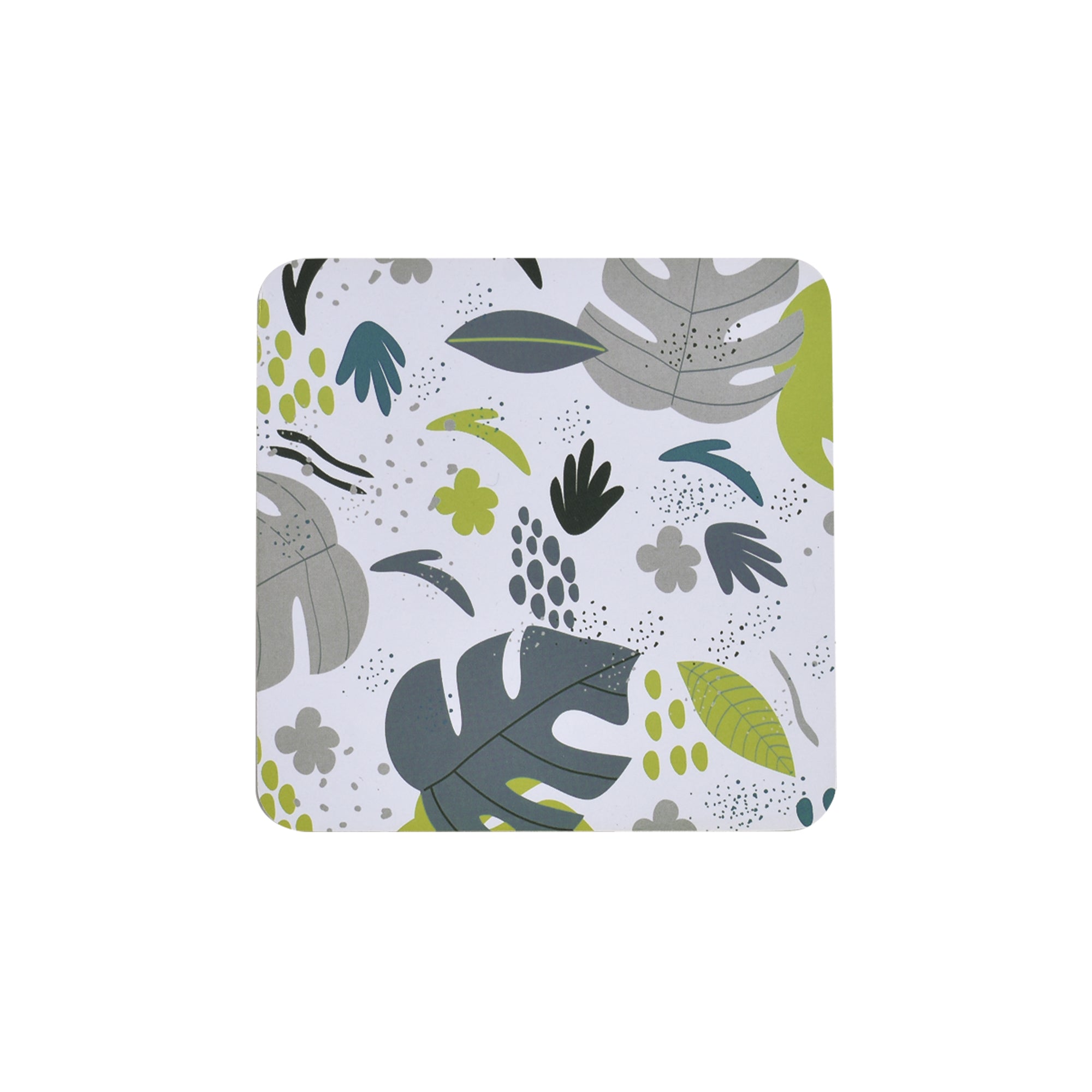 Clevinger Set of 4 MDF Coasters Monstera V915-CV0287