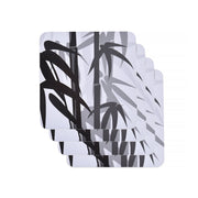 Clevinger Set of 4 MDF Coasters Bamboo V915-CV0289