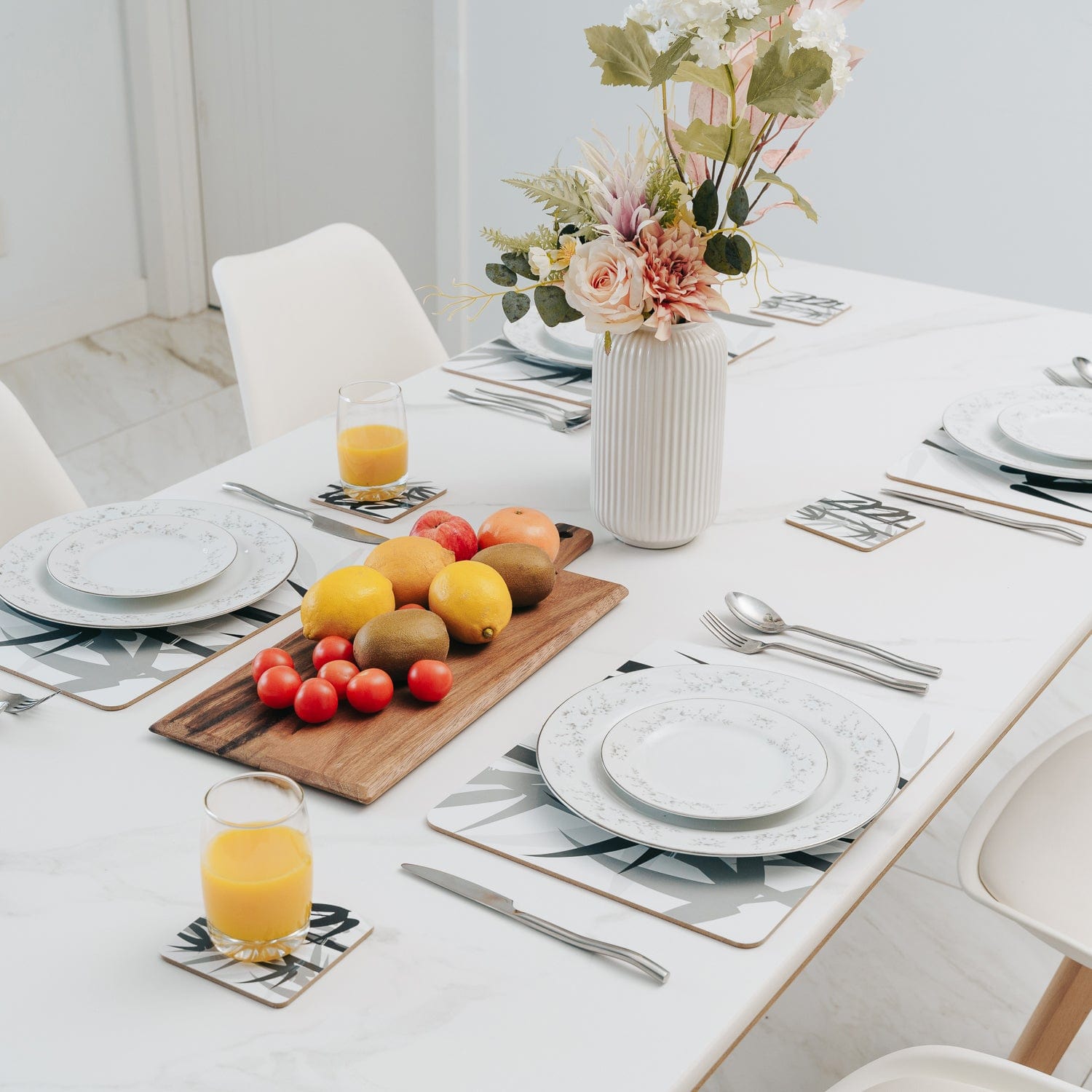 Clevinger Set of 4 MD Placemats Bamboo V915-CV0290