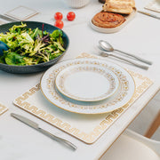 Clevinger Set of 4 MD Placemats Gold Border V915-CV0292