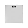Clevinger Silver Digital Glass Bathroom Scale Max Capacity 180KG V915-CV0301