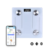 Clevinger Bluetooth Smart Digital Glass Bathroom Scale Max Capacity 180KG V915-CV0302