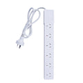 6 Outlet Power Board With Overload Protection 1M Lead Cable V915-EL0033