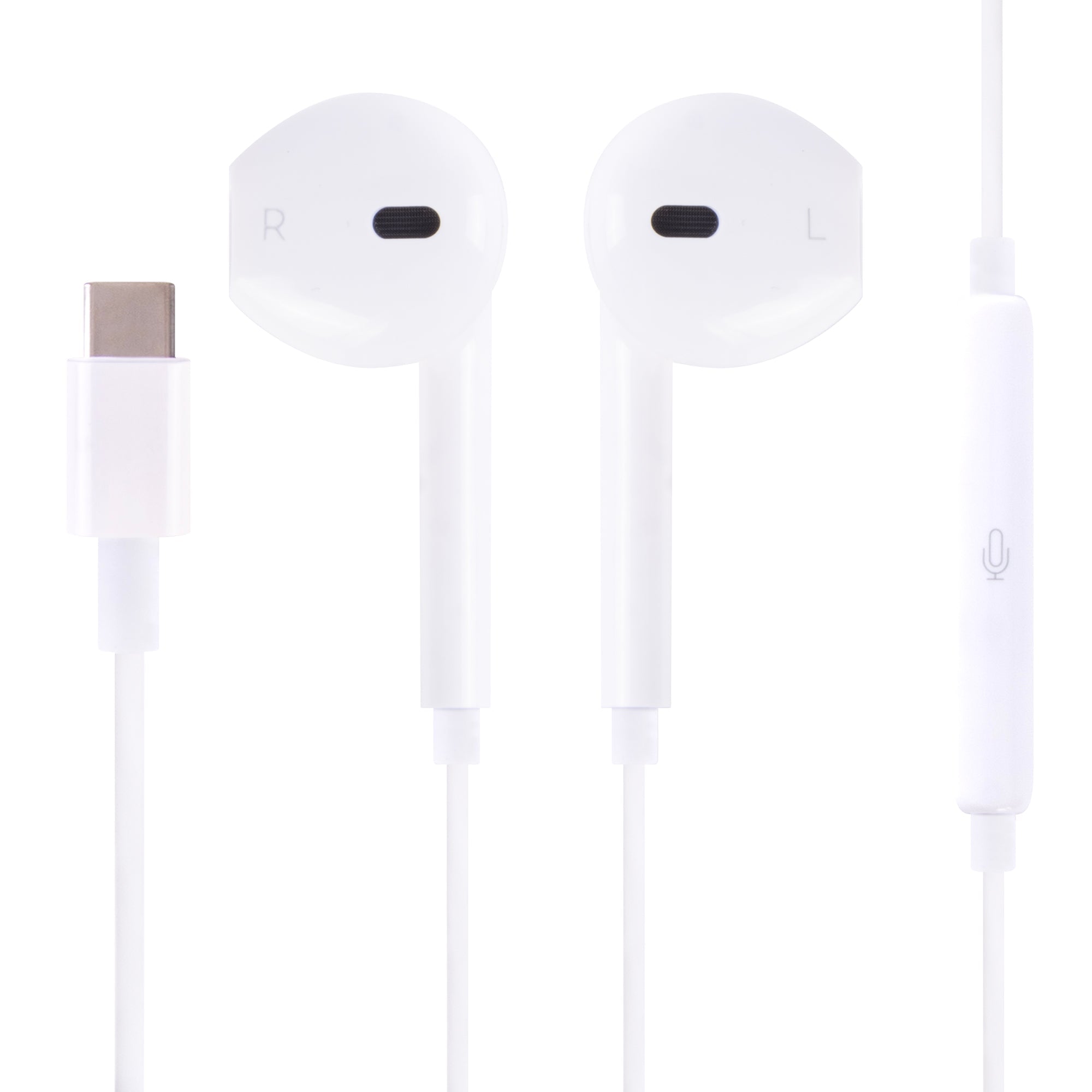 1.2M USB C Ear Buds with Microphone V915-EL0041