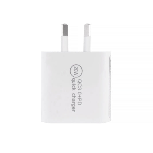 20W USB C & USB A QC3.0+PD Fast Charging Wall Charger V915-EL0045