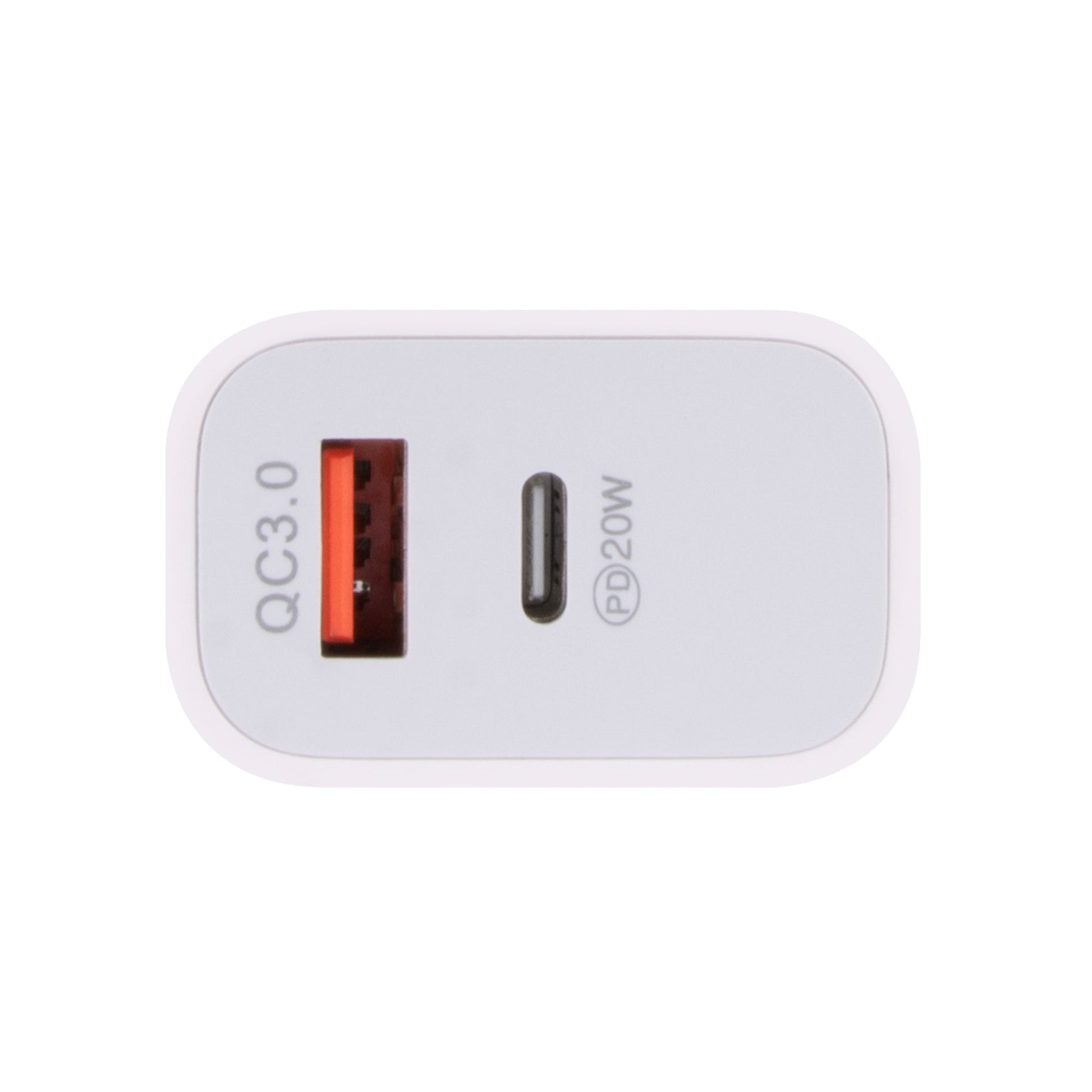 20W USB C & USB A QC3.0+PD Fast Charging Wall Charger V915-EL0045