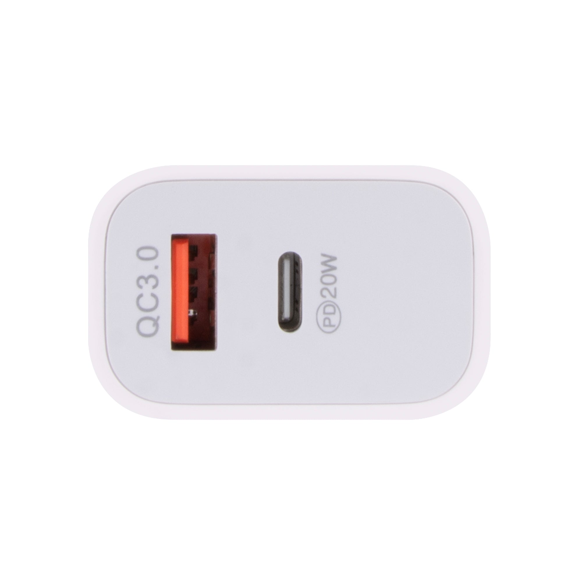 20W USB C & USB A QC3.0+PD Fast Charging Wall Charger V915-EL0045