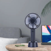 Mini USB Rechargeable Portable Fan with Table Stand V915-EL0078