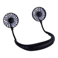 Sports Fan Hanging USB Charging Travel Creative Neck Tool Portable 3 Speeds V915-EL0080-BK