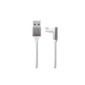 1M USB A to USB C Right Angle 90 Degree L Shape Fast Charging Cable V915-EL0100