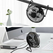 360 Degree Tilt Adjustable USB Portable Mini Desk Fan V915-EL0108