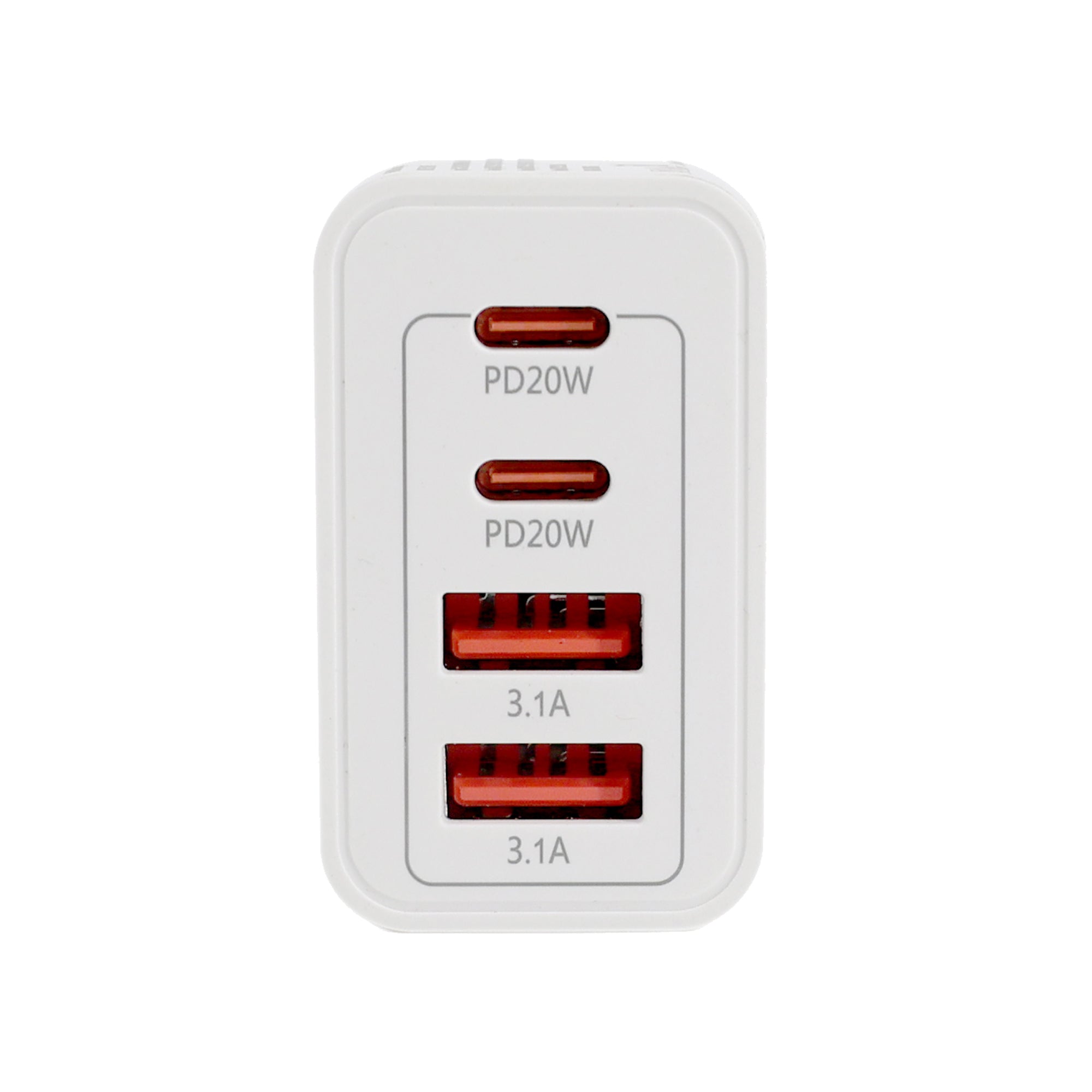 4 PORT WALL CHARGER USB C+USB A V915-EL0115