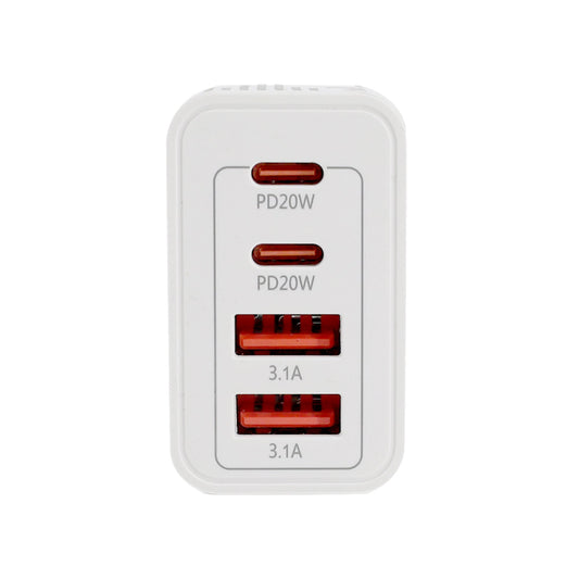 4 PORT WALL CHARGER USB C+USB A V915-EL0115