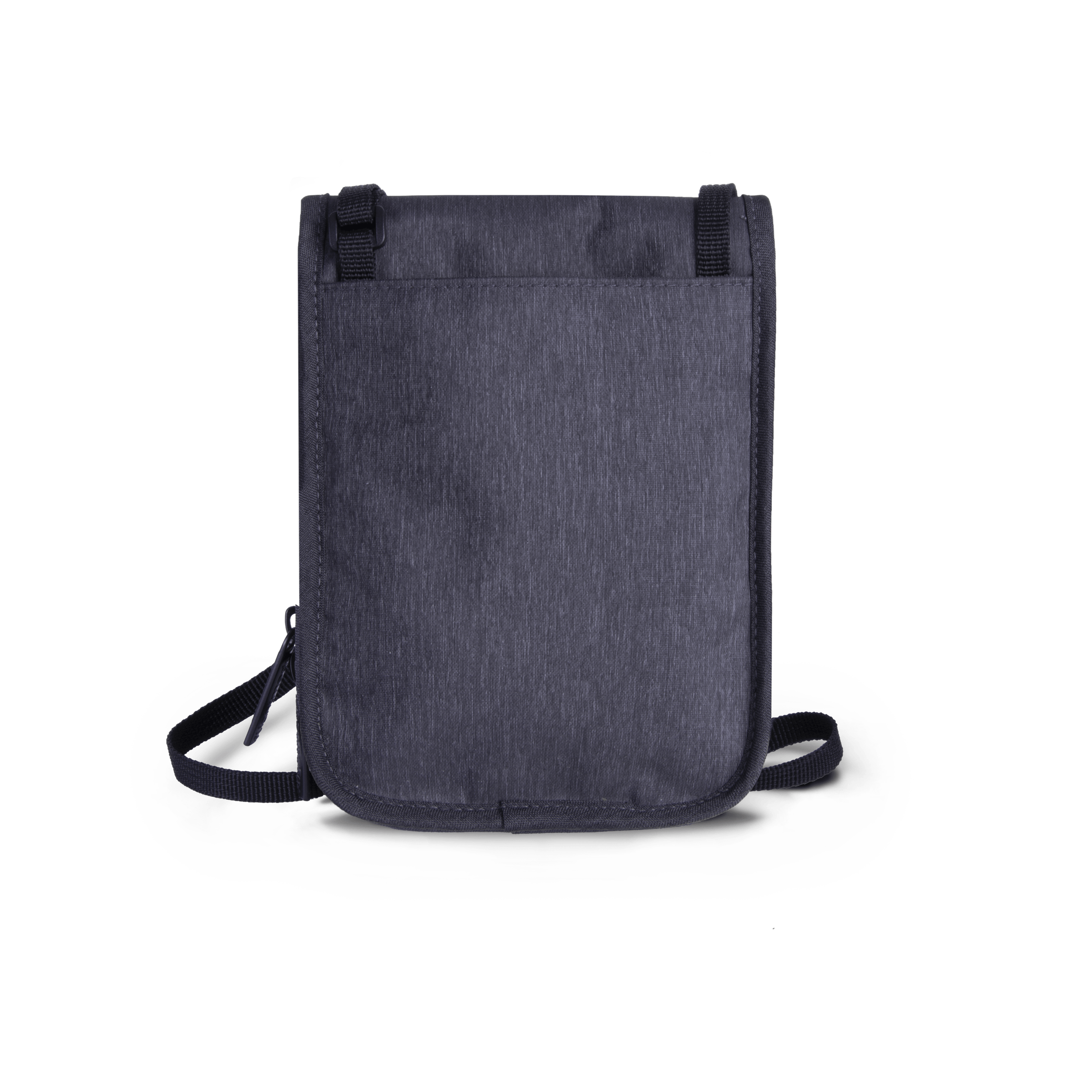 Flightmode RFID Neck Pouch - Charcoal V915-FB0007