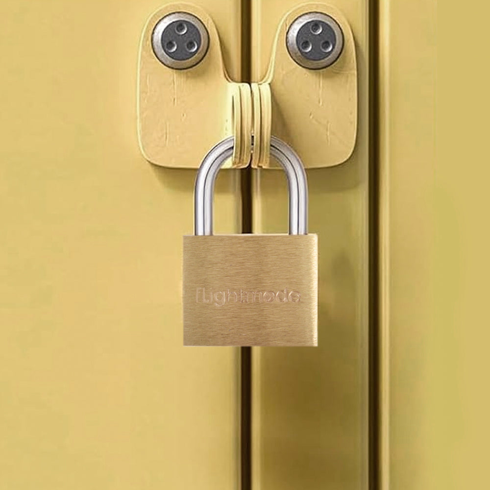4 Pcs Flightmode Brass Padlock V915-FM0017X2