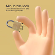 4 Pcs Flightmode Brass Padlock V915-FM0017X2