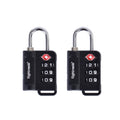 Flightmode TSA 3 Dial Indicator Padlock x2 V915-FM0021X2
