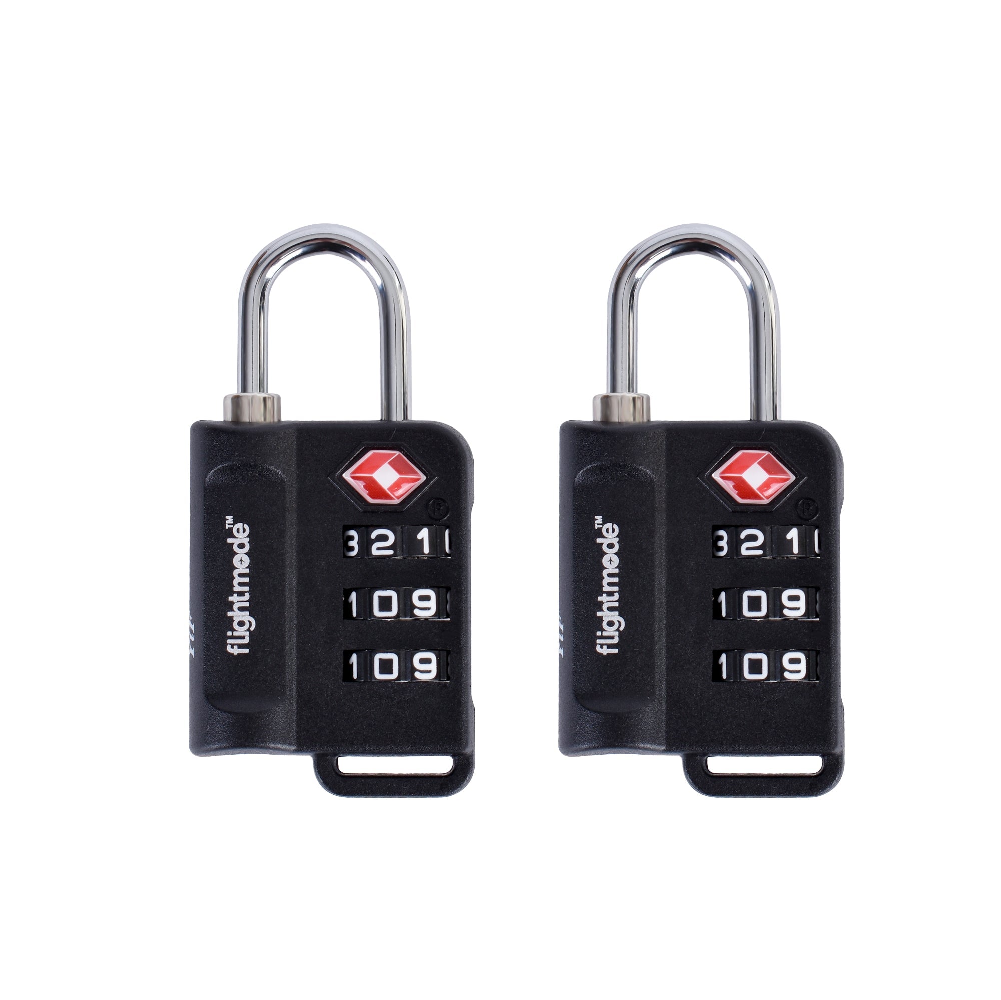 Flightmode TSA 3 Dial Indicator Padlock x2 V915-FM0021X2