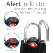 Flightmode TSA 3 Dial Indicator Padlock x2 V915-FM0021X2