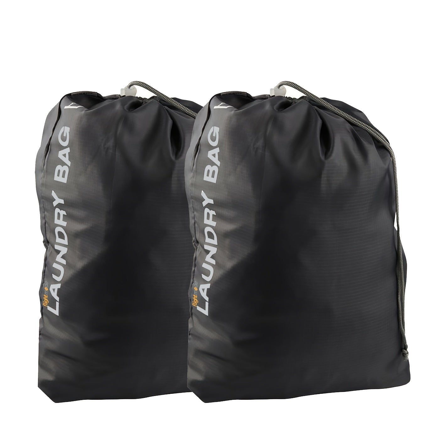 2Pcs Travel Laundry Bag Drawstring Water Resistant Sports Gym Clothes Organiser V915-FM0033X2