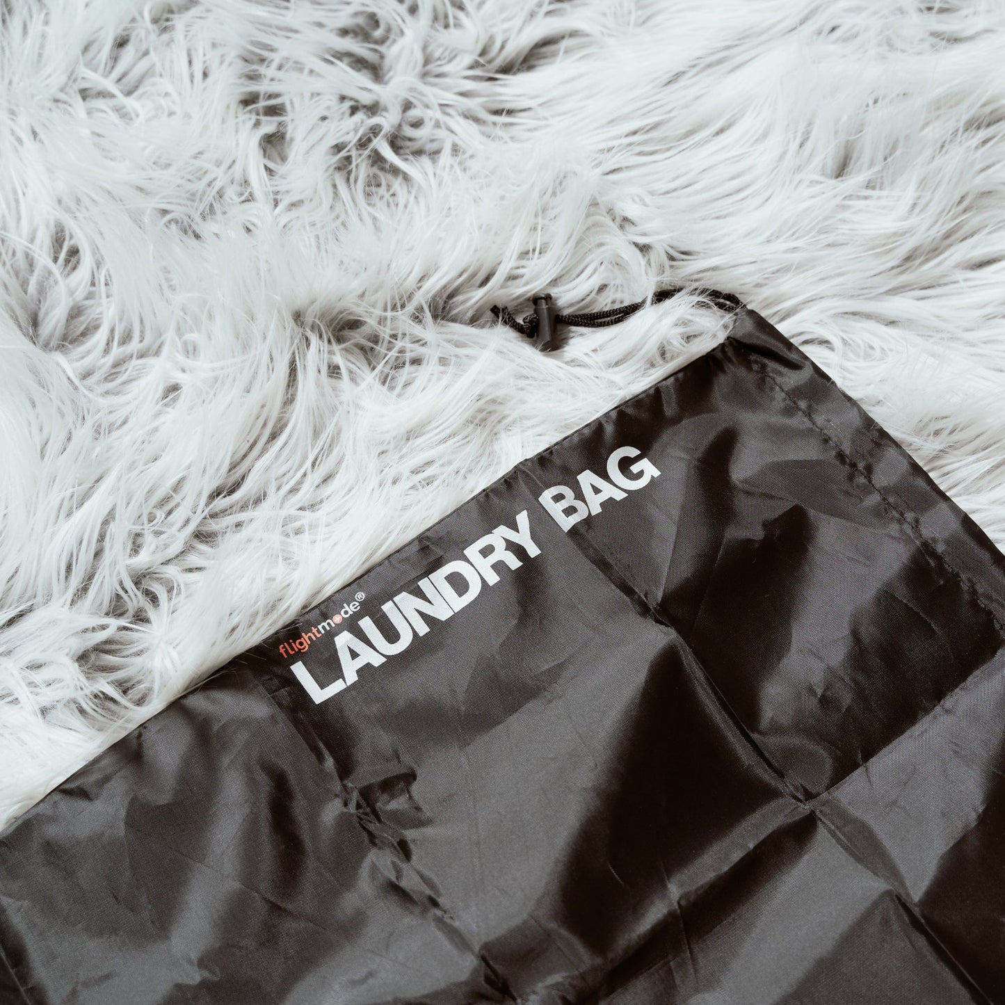 2Pcs Travel Laundry Bag Drawstring Water Resistant Sports Gym Clothes Organiser V915-FM0033X2