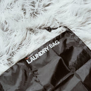 2Pcs Travel Laundry Bag Drawstring Water Resistant Sports Gym Clothes Organiser V915-FM0033X2