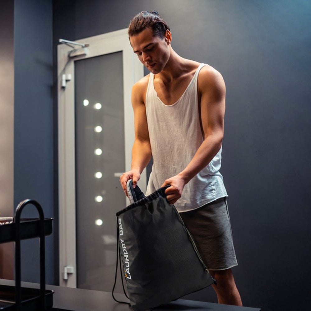 8 pcs Travel Laundry Bag - Water Resistant Drawstring Clothes Organiser for Sports, Gym & Travel V915-FM0033X8