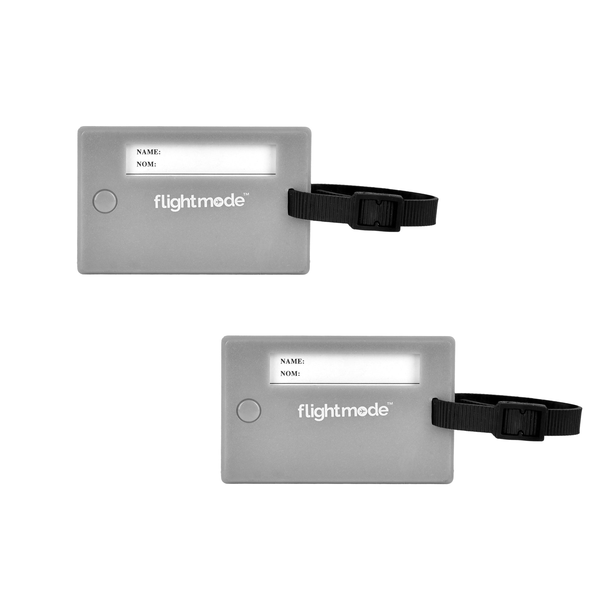 2 Pack Flexible Strap Handy Swivel ID Tags V915-FM0036