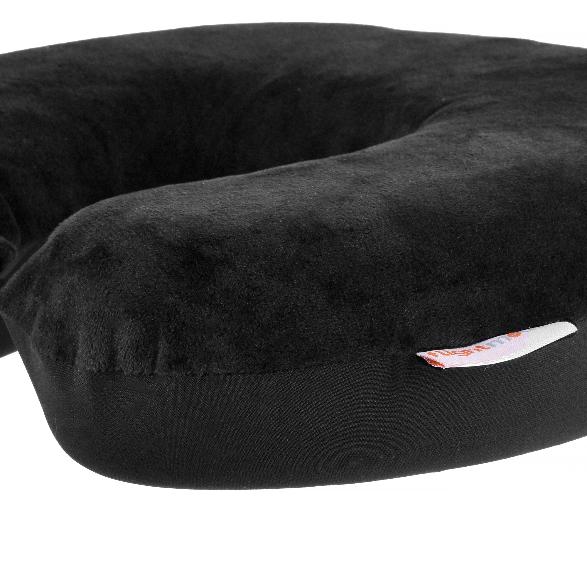 Deluxe Memory Foam Travel Pillow Black V915-FM0049