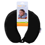 Deluxe Memory Foam Travel Pillow Black V915-FM0049