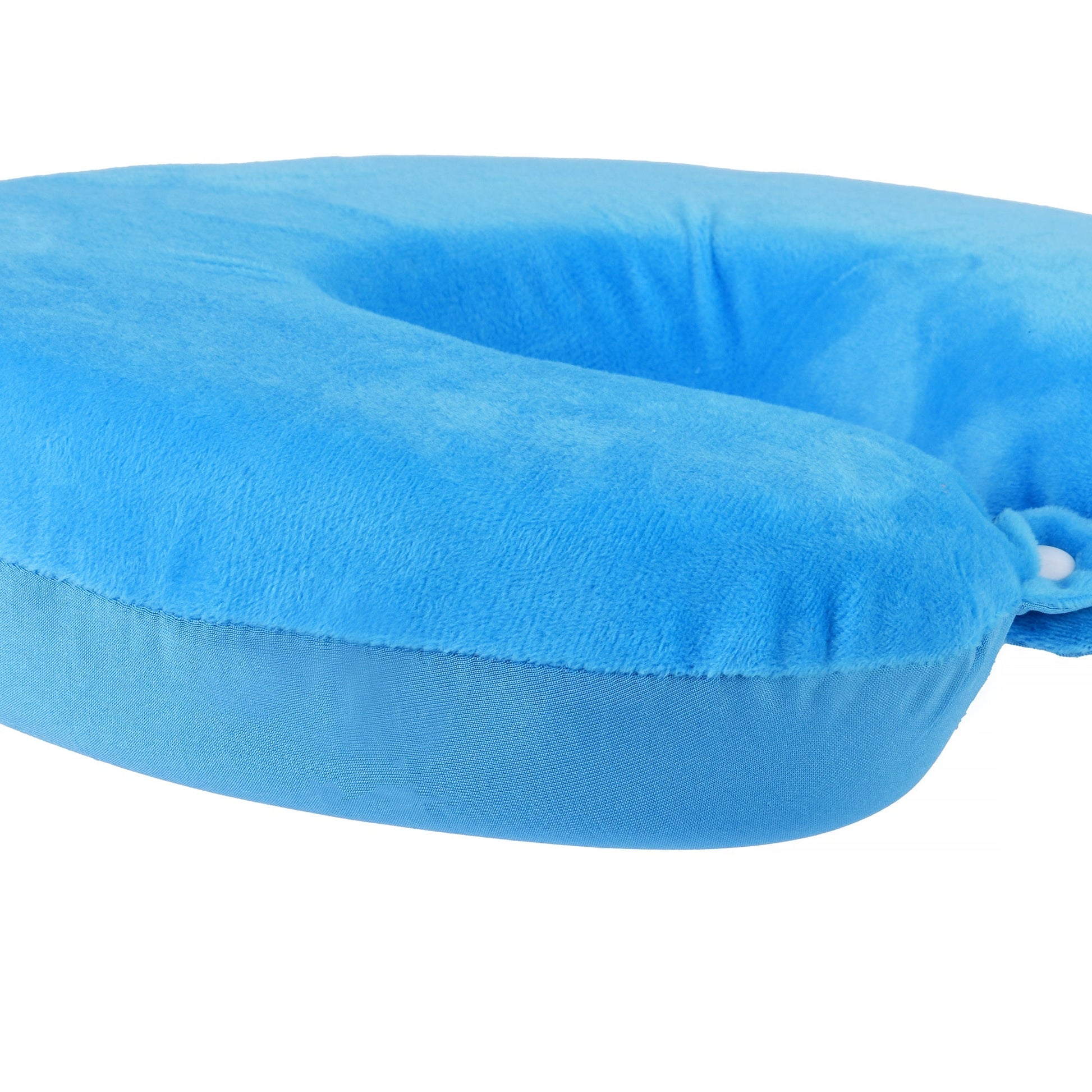 Deluxe Memory Foam Travel Pillow Blue V915-FM0049-BL