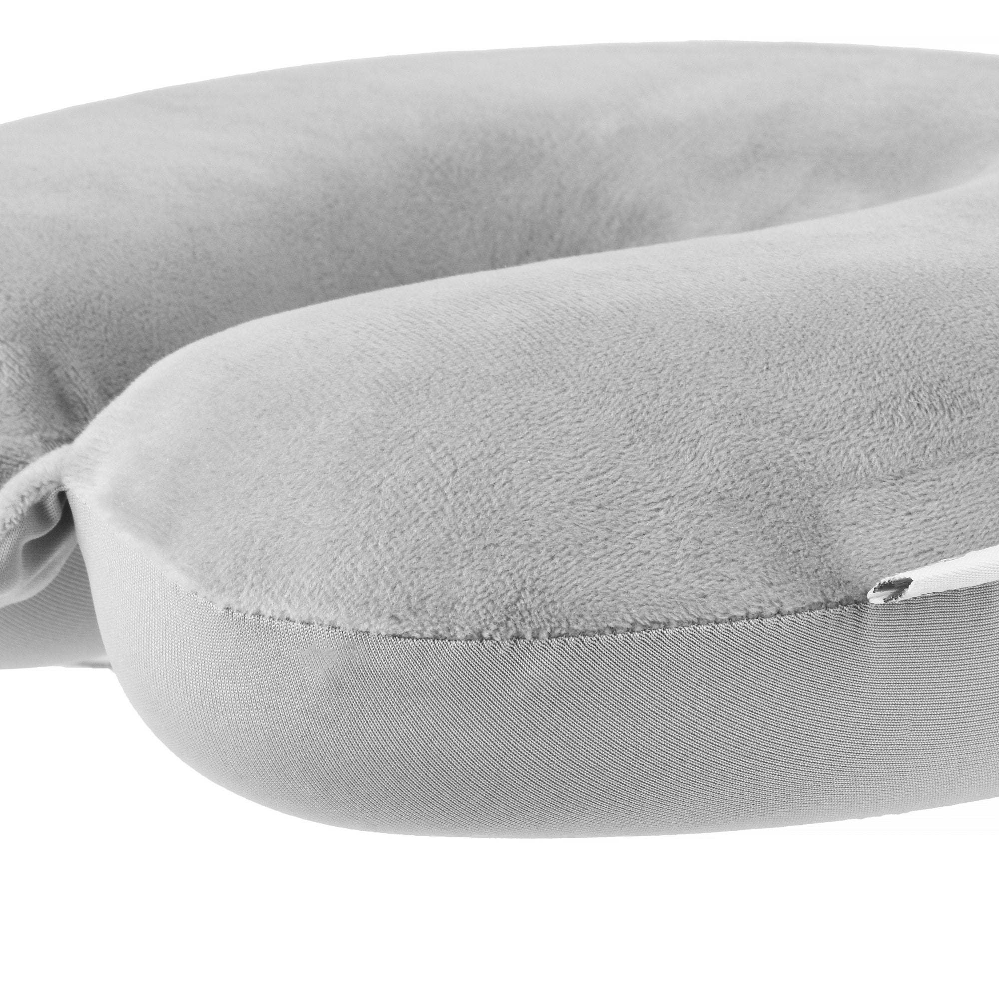 Deluxe Memory Foam Travel Pillow Grey V915-FM0049-GY