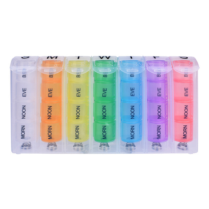 Flightmode 7 Day Travel Pill Box Medicine Organiser with Individual Daily Compartment V915-FM0111