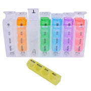 Flightmode 7 Day Travel Pill Box Medicine Organiser with Individual Daily Compartment V915-FM0111