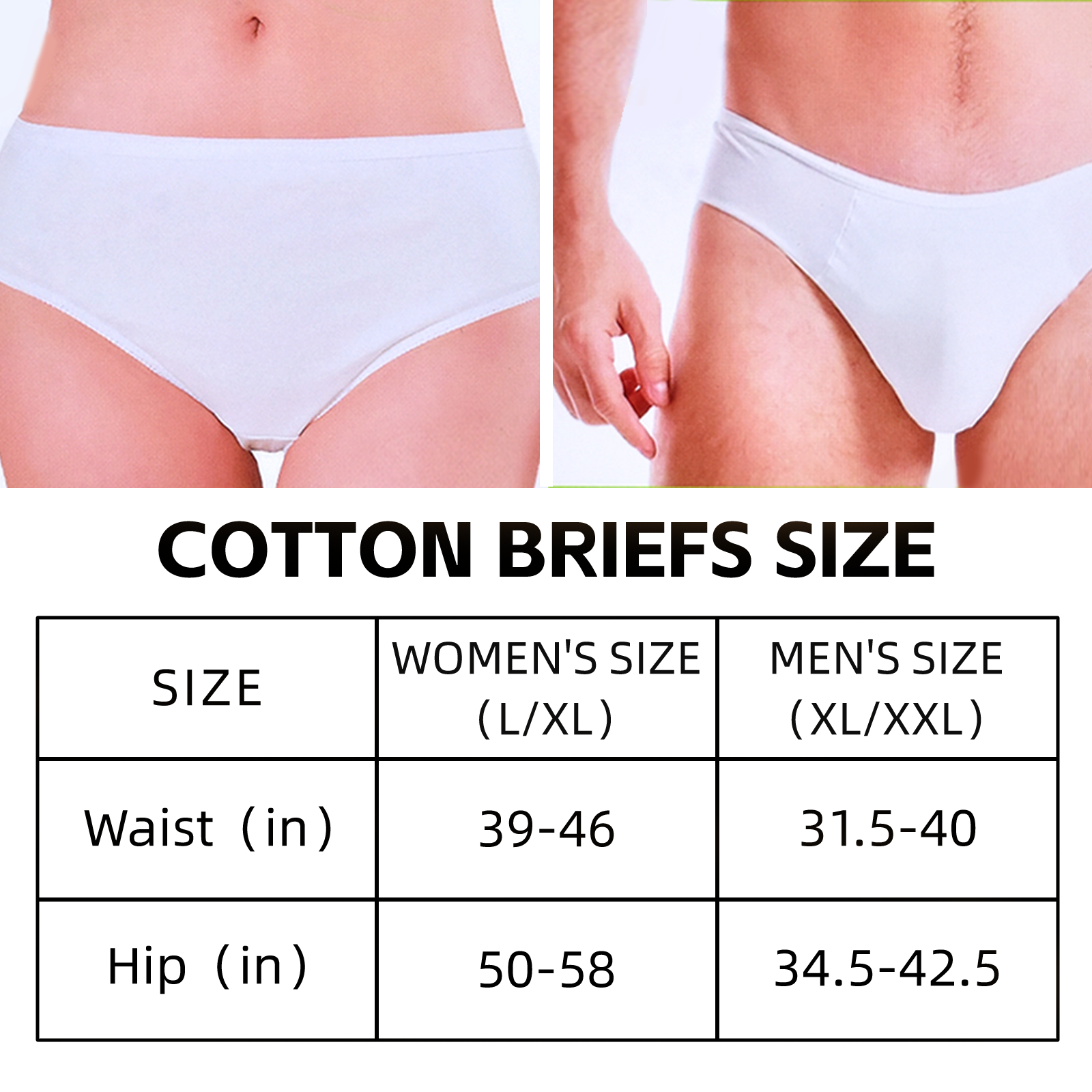 5 Pcs Men's Disposable Underware - XL/XXL V915-FM0124