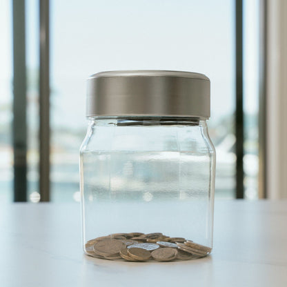 Digital Coin Counting Money Jar Australian Coin with LCD Display Fun for Kid V915-GI0043