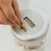 Digital Coin Counting Money Jar Australian Coin with LCD Display Fun for Kid V915-GI0043